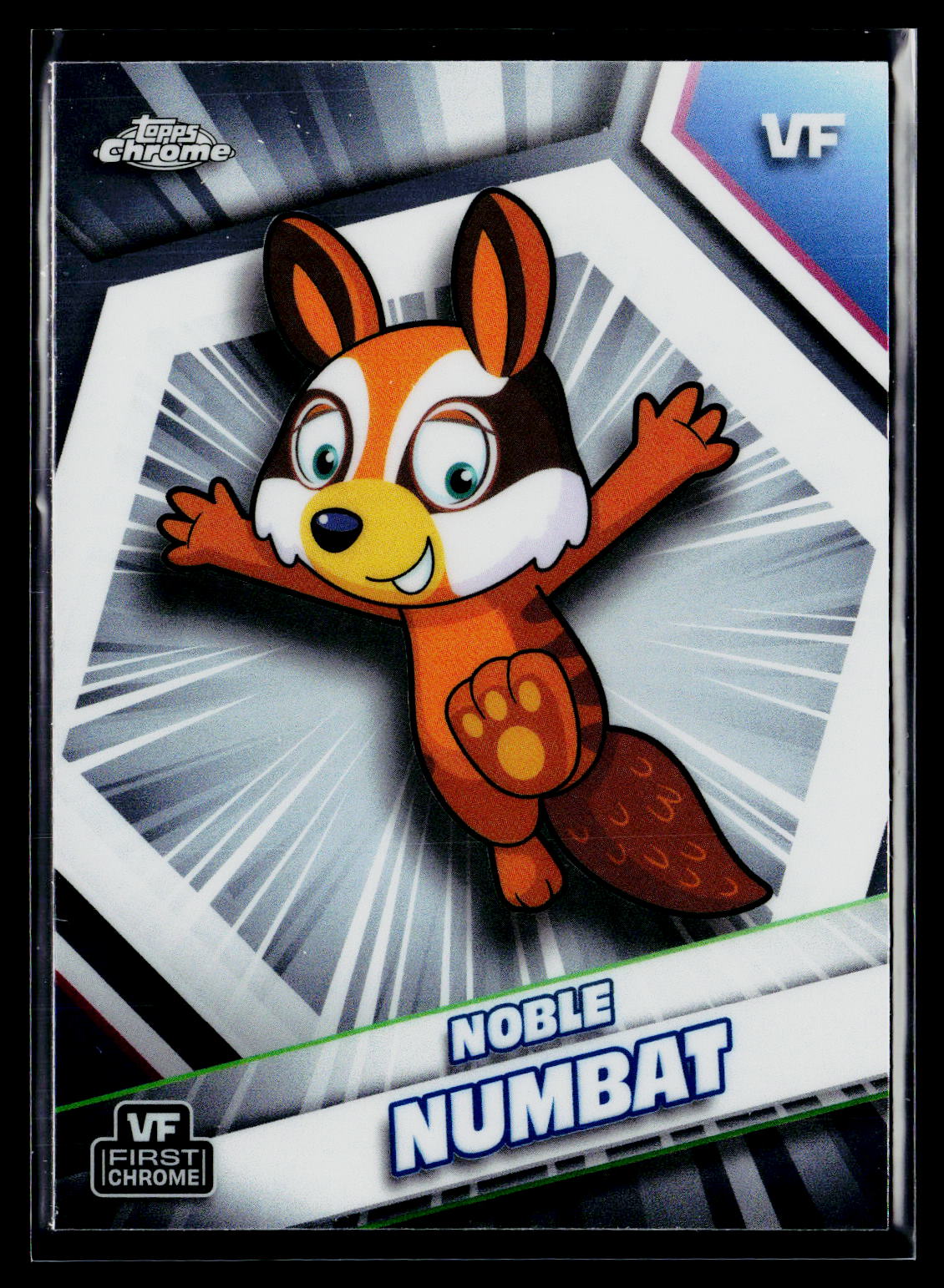 2026 Topps Chrome VeeFriends #126 Noble Numbat