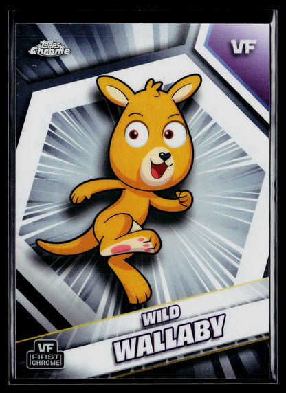 2026 Topps Chrome VeeFriends #191 Wild Wallaby