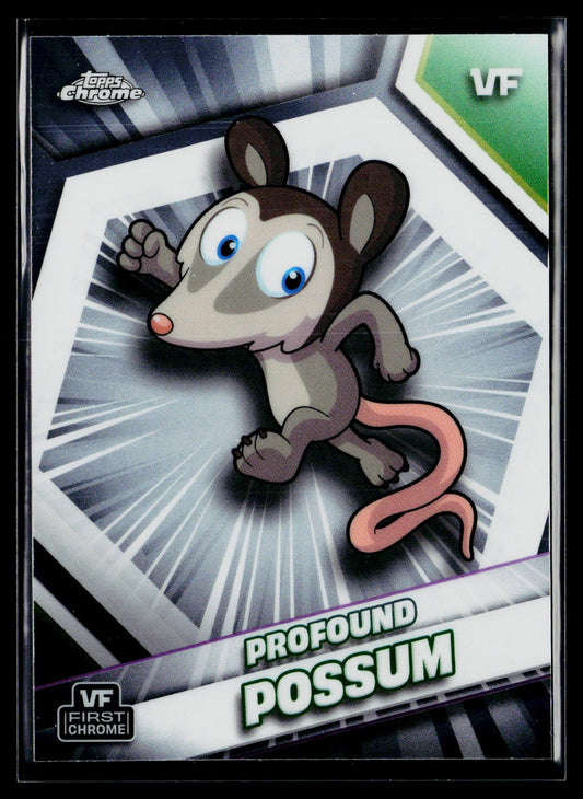 2026 Topps Chrome VeeFriends #142 Profound Possum