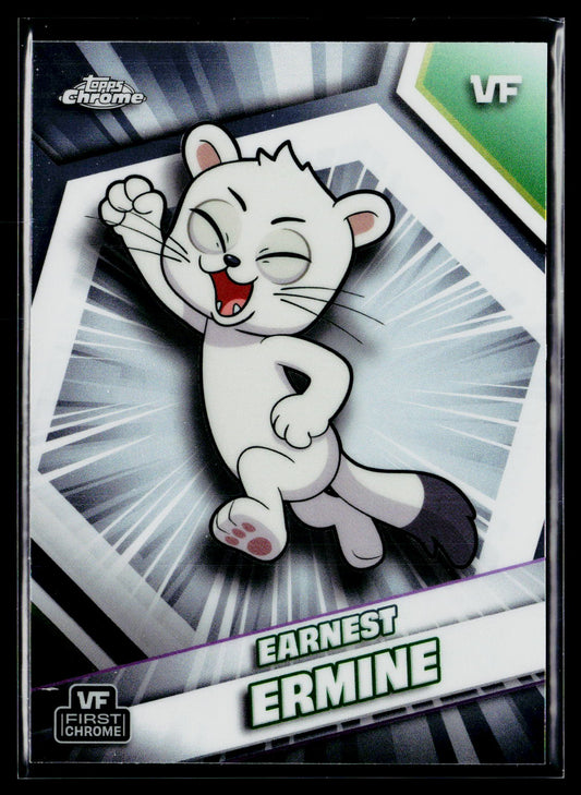 2026 Topps Chrome VeeFriends #69 Earnest Ermine