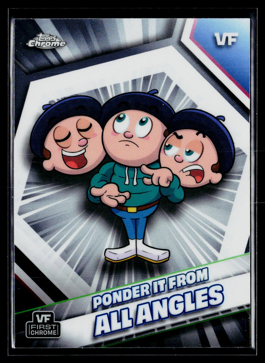 2026 Topps Chrome VeeFriends #180 Ponder It From All Angles