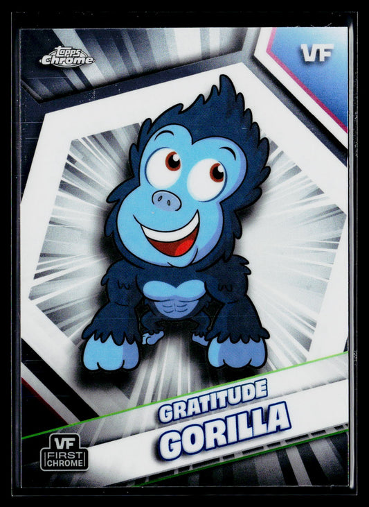 2026 Topps Chrome VeeFriends #89 Gratitude Gorilla