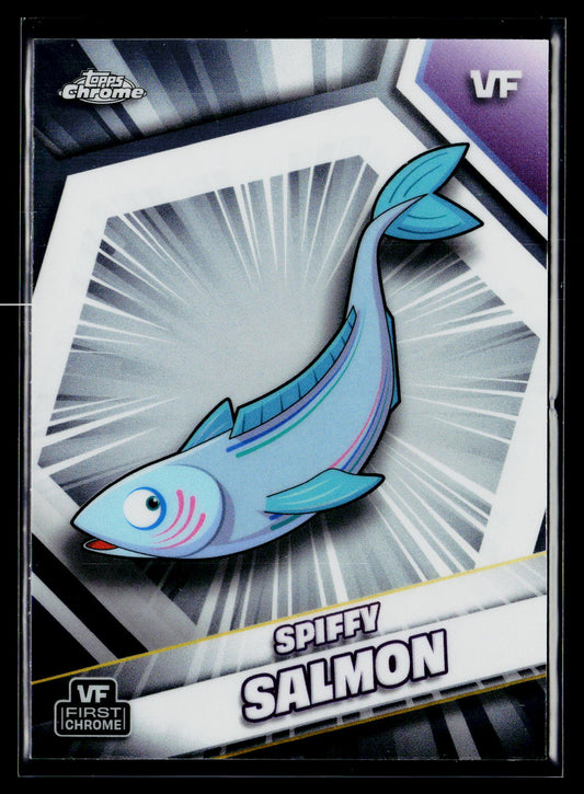 2026 Topps Chrome VeeFriends #161 Spiffy Salmon