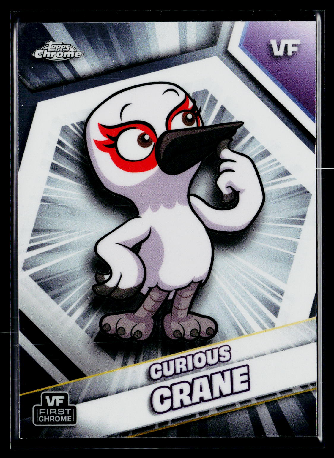 2026 Topps Chrome VeeFriends #61 Curious Crane
