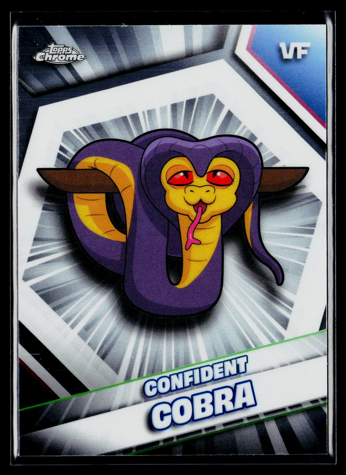 2026 Topps Chrome VeeFriends #53 Confident Cobra