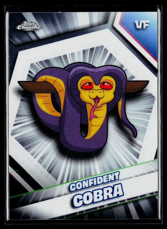 2026 Topps Chrome VeeFriends #53 Confident Cobra