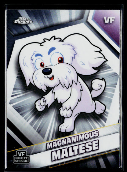 2026 Topps Chrome VeeFriends #119 Magnanimous Maltese
