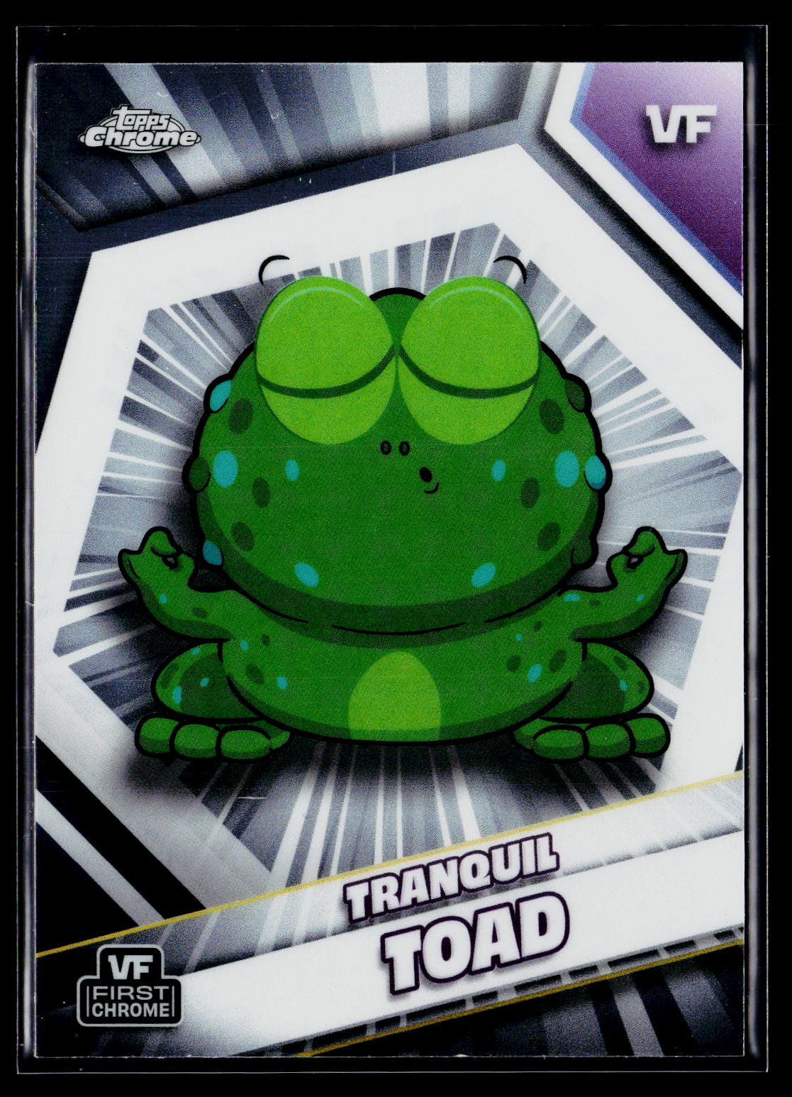 2026 Topps Chrome VeeFriends #179 Tranquil Toad