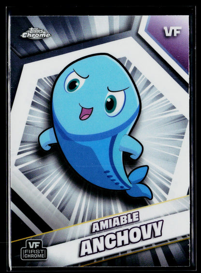 2026 Topps Chrome VeeFriends #19 Amiable Anchovy