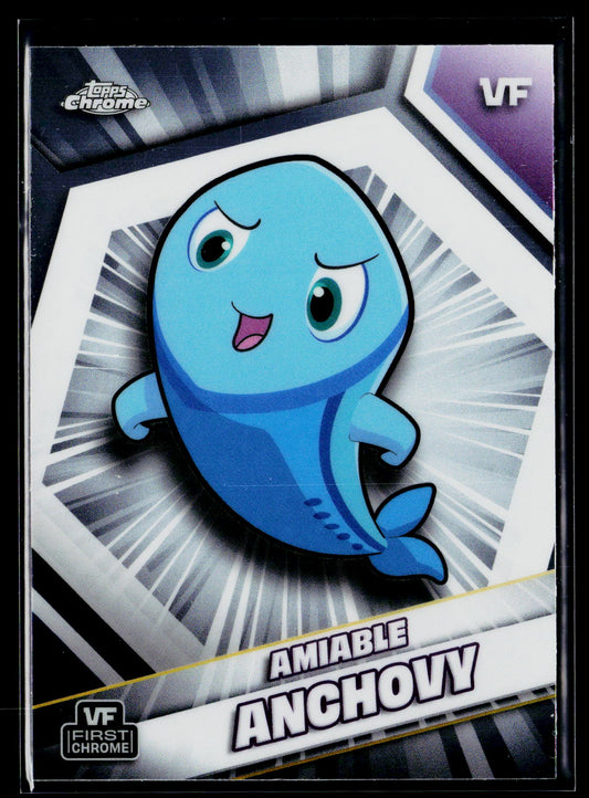 2026 Topps Chrome VeeFriends #19 Amiable Anchovy