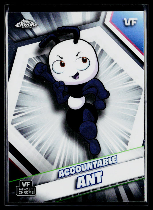 2026 Topps Chrome VeeFriends #17 Accountable Ant