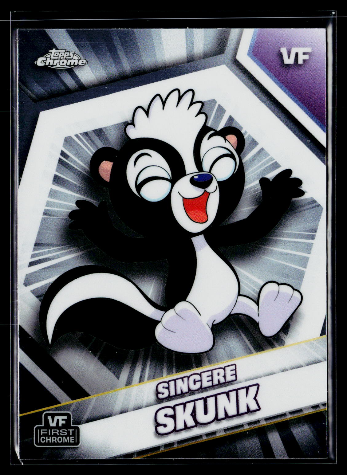 2026 Topps Chrome VeeFriends #158 Sincere Skunk