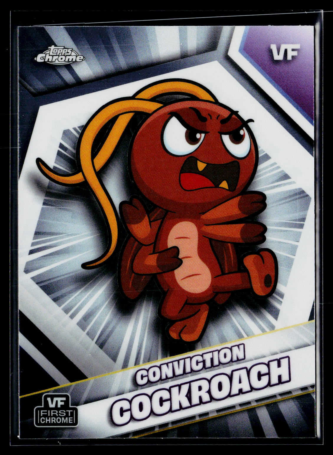 2026 Topps Chrome VeeFriends #58 Conviction Cockroach