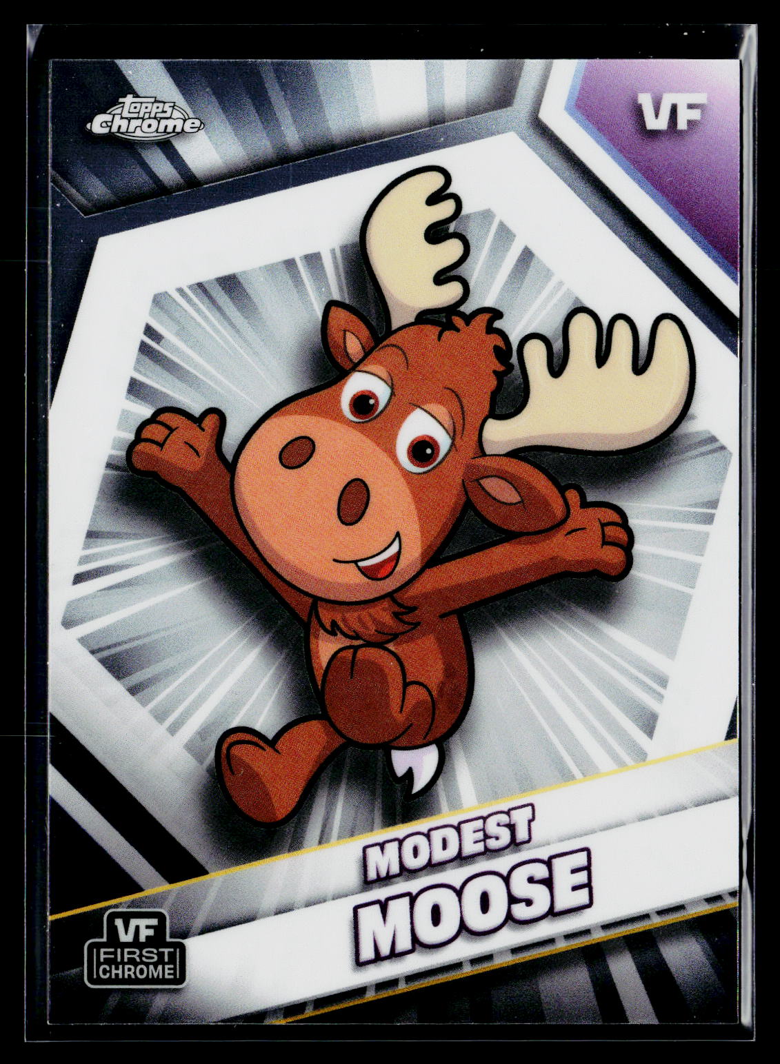 2026 Topps Chrome VeeFriends #122 Modest Moose