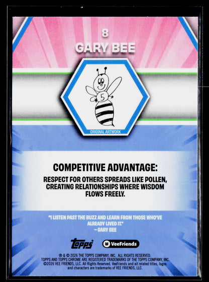 2026 Topps Chrome VeeFriends #8 Gary Bee