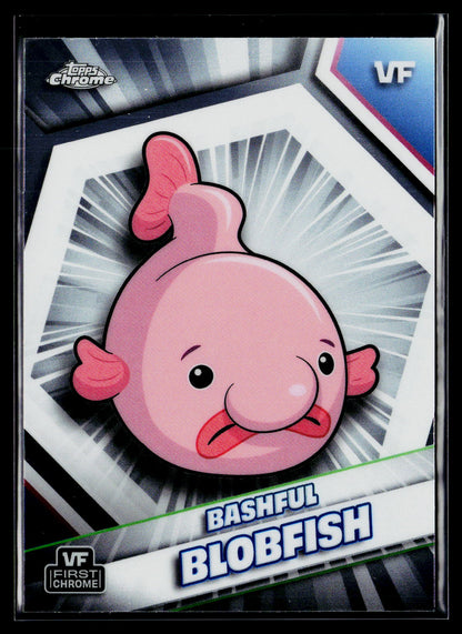 2026 Topps Chrome VeeFriends #29 Bashful Blobfish
