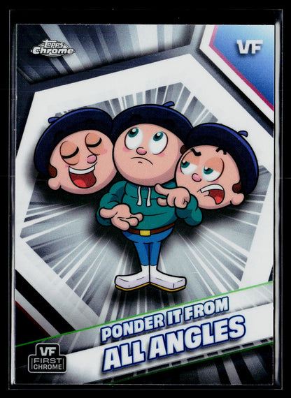 2026 Topps Chrome VeeFriends #180 Ponder It From All Angles