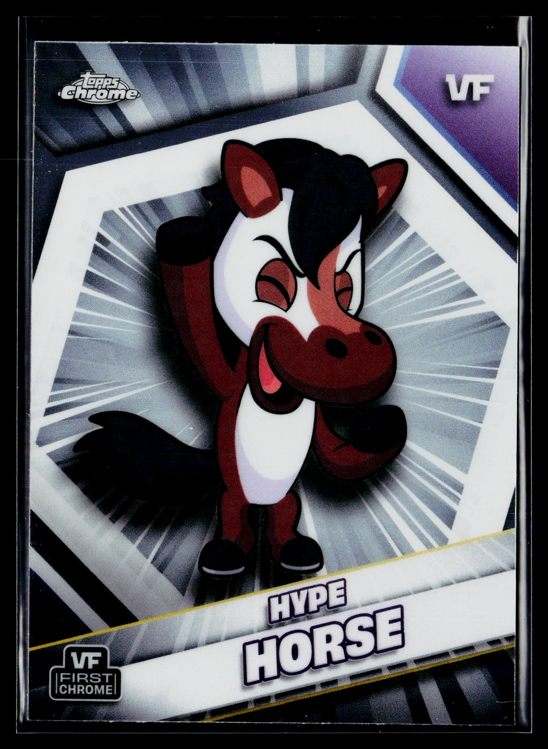 2026 Topps Chrome VeeFriends #101 Hype Horse