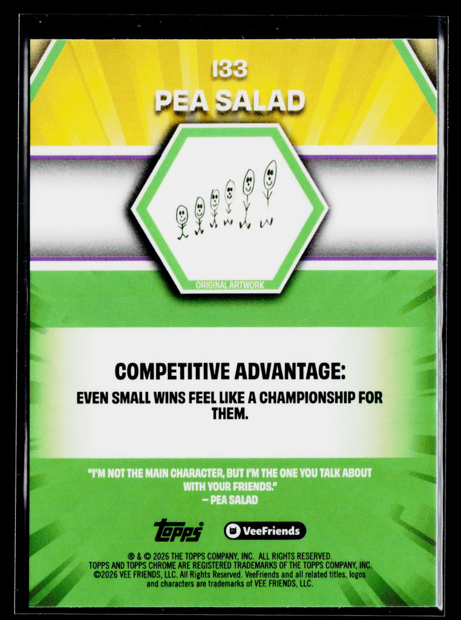 2026 Topps Chrome VeeFriends #133 Pea Salad
