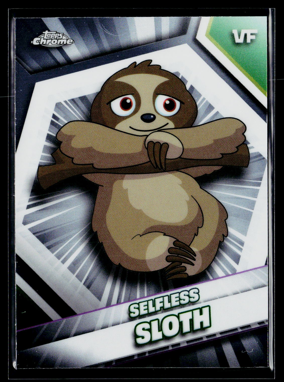 2026 Topps Chrome VeeFriends #151 Selfless Sloth