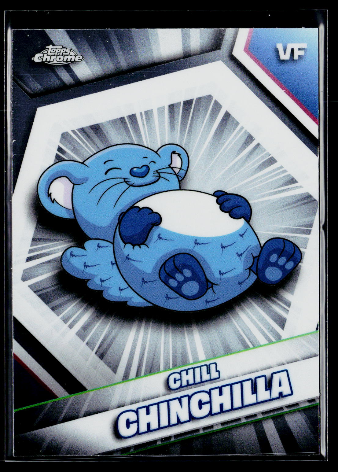 2026 Topps Chrome VeeFriends #47 Chill Chinchilla
