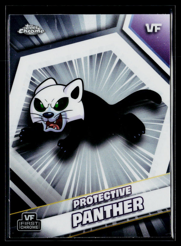 2026 Topps Chrome VeeFriends #143 Protective Panther