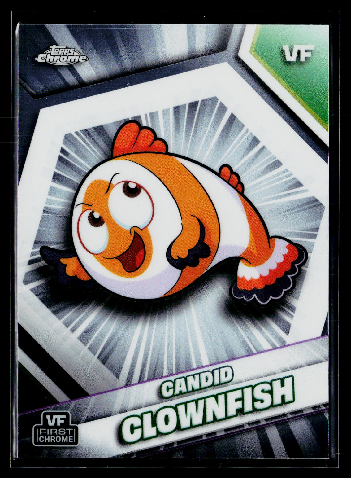 2026 Topps Chrome VeeFriends #42 Candid Clownfish