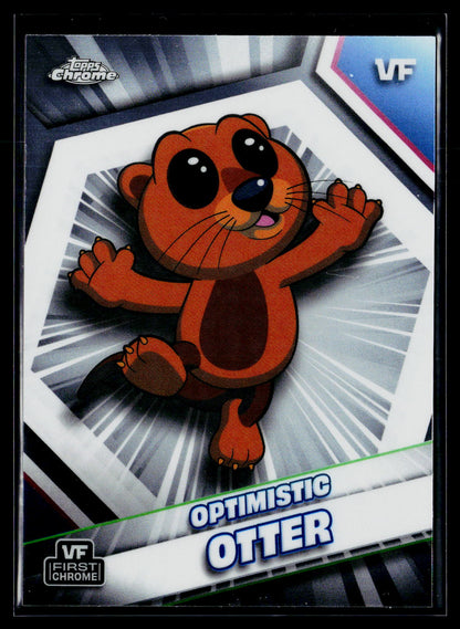 2026 Topps Chrome VeeFriends #129 Optimistic Otter