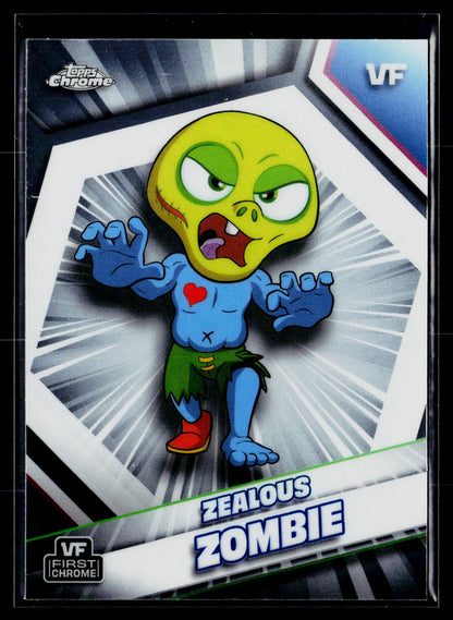2026 Topps Chrome VeeFriends #198 Zealous Zombie