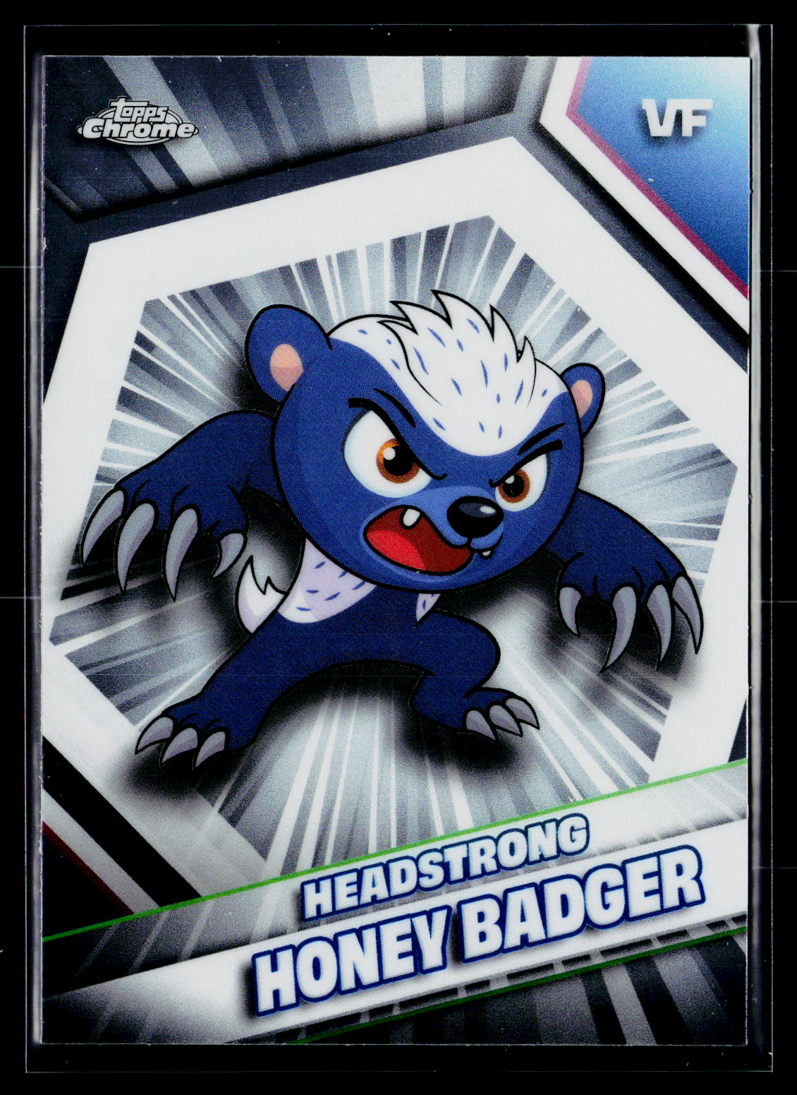 2026 Topps Chrome VeeFriends #92 Headstrong Honey Badger