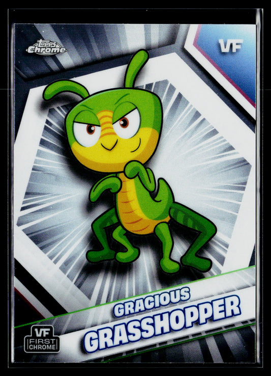 2026 Topps Chrome VeeFriends #86 Gracious Grasshopper