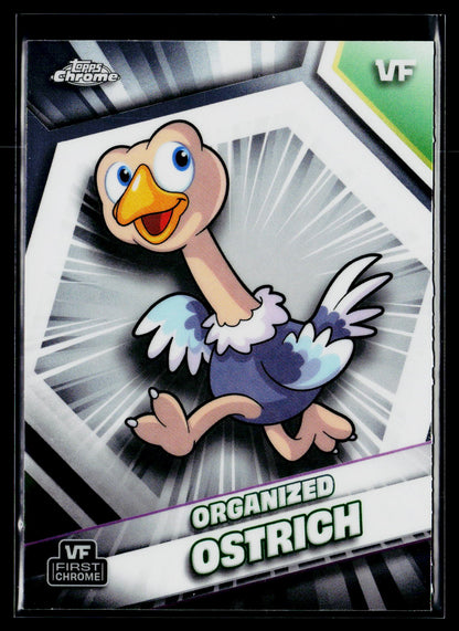 2026 Topps Chrome VeeFriends #130 Organized Ostrich