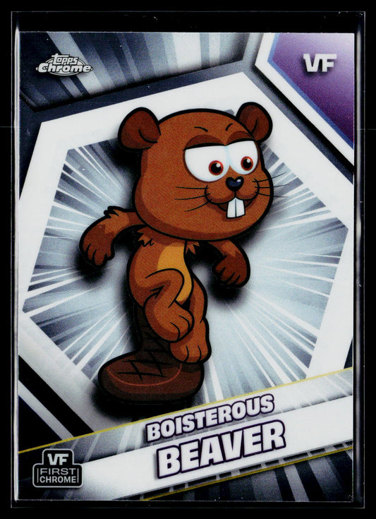 2026 Topps Chrome VeeFriends #34 Boisterous Beaver