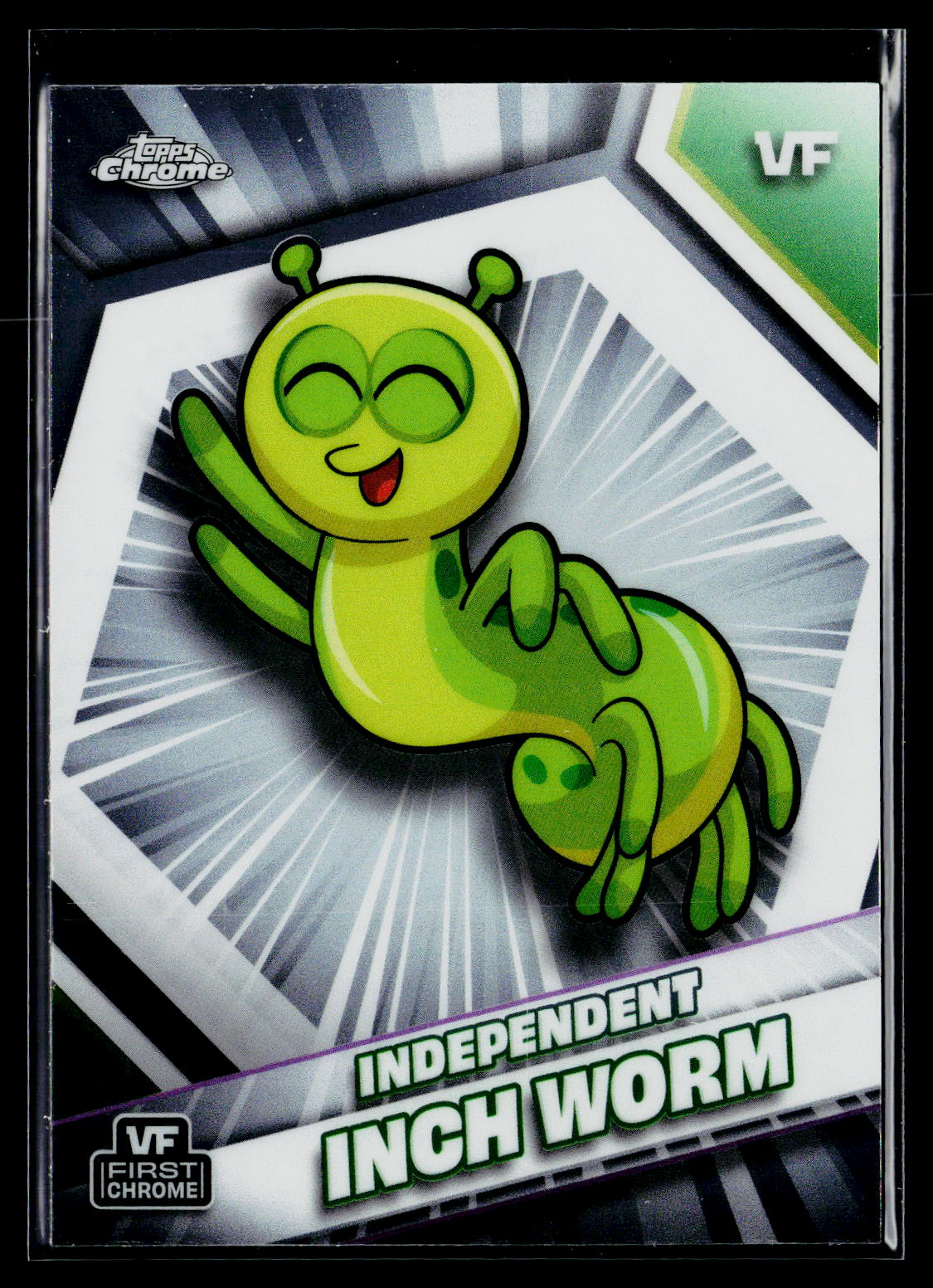 2026 Topps Chrome VeeFriends #103 Independent Inch Worm