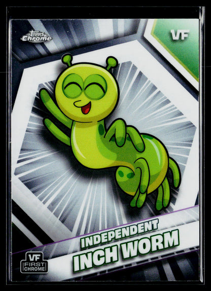 2026 Topps Chrome VeeFriends #103 Independent Inch Worm