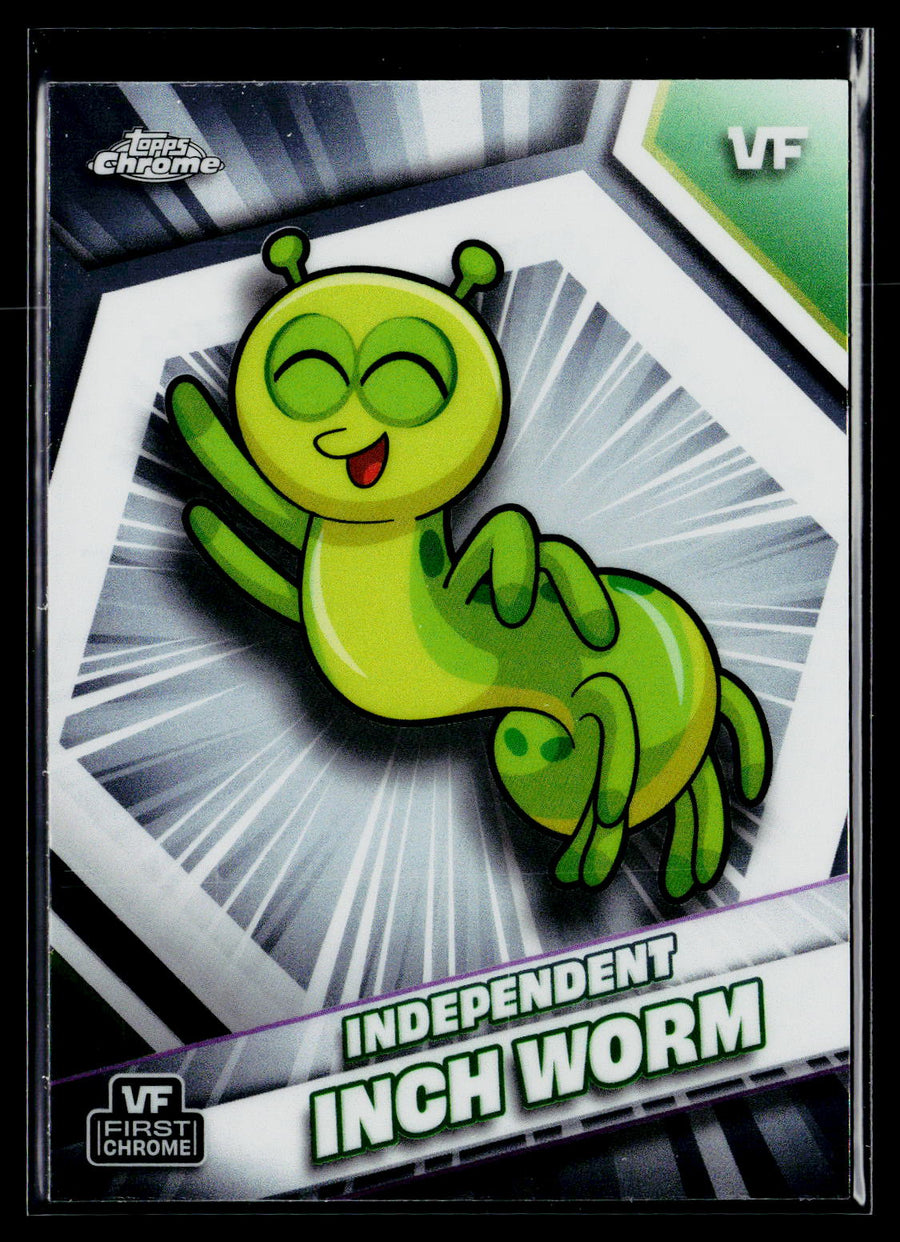 2026 Topps Chrome VeeFriends #103 Independent Inch Worm