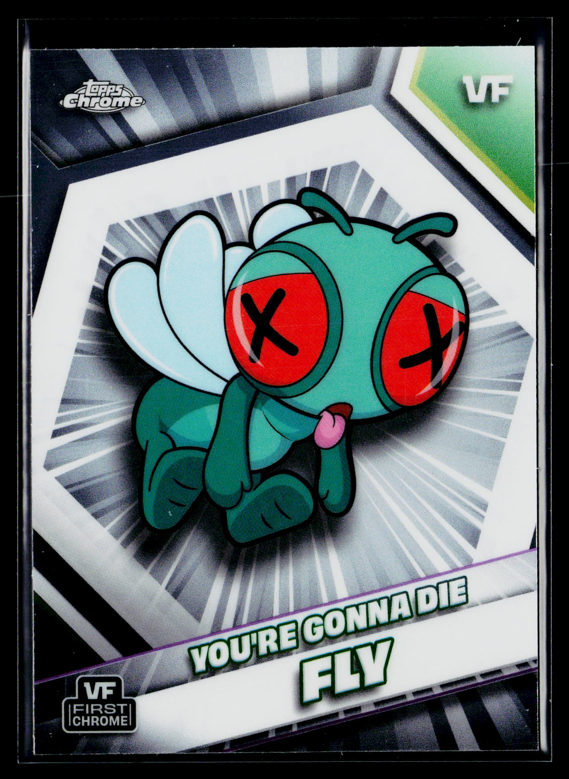 2026 Topps Chrome VeeFriends #196 You're Gonna Die Fly