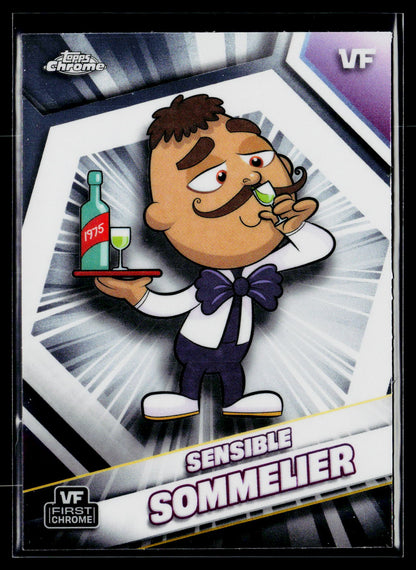 2026 Topps Chrome VeeFriends #152 Sensible Sommelier