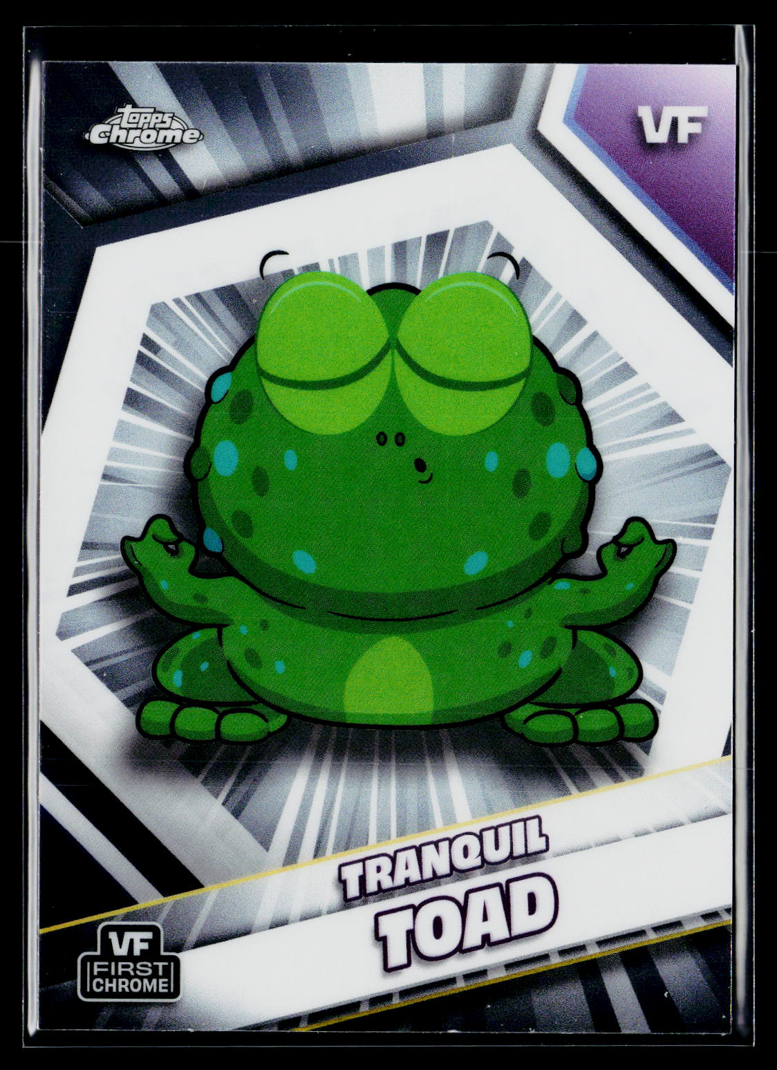 2026 Topps Chrome VeeFriends #179 Tranquil Toad