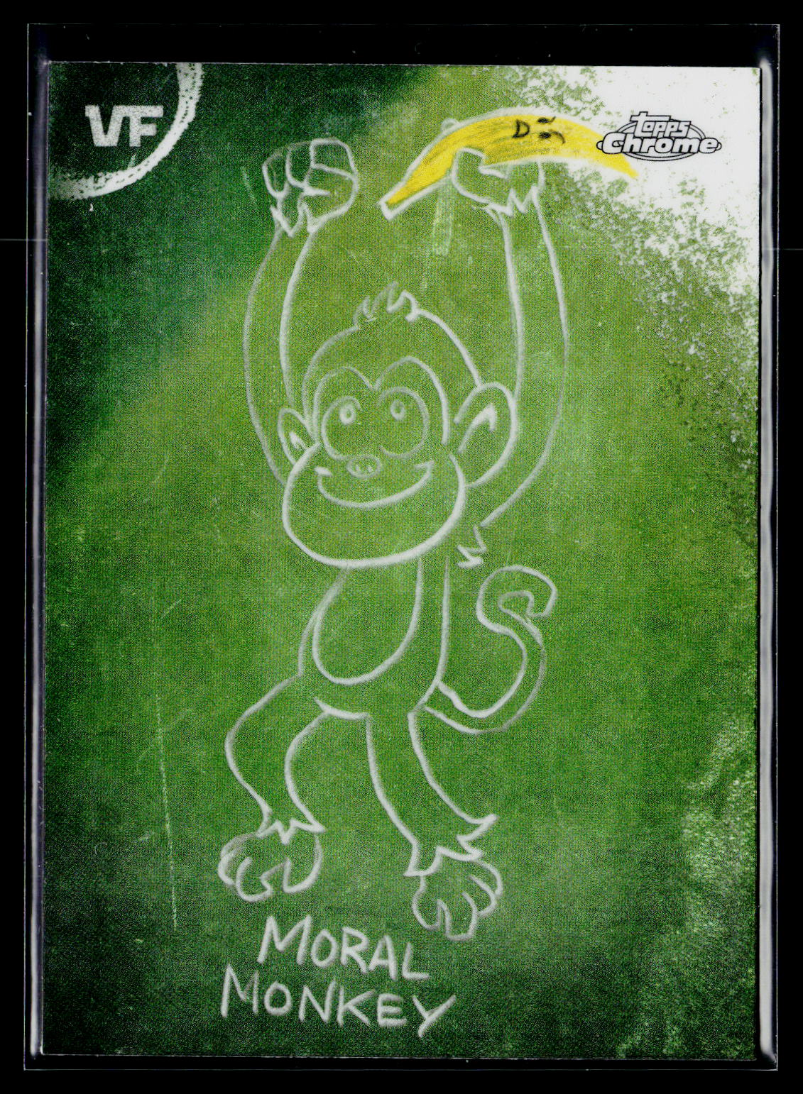 2026 Topps Chrome VeeFriends #C-20 Moral Monkey Chalkboard