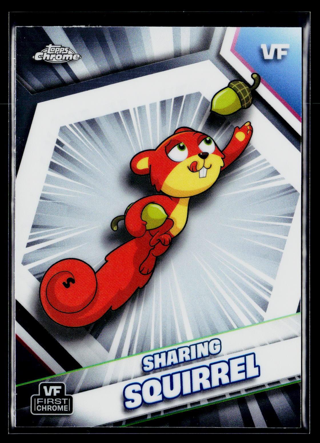 2026 Topps Chrome VeeFriends #156 Sharing Squirrel