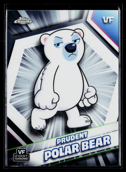 2026 Topps Chrome VeeFriends #144 Prudent Polar Bear