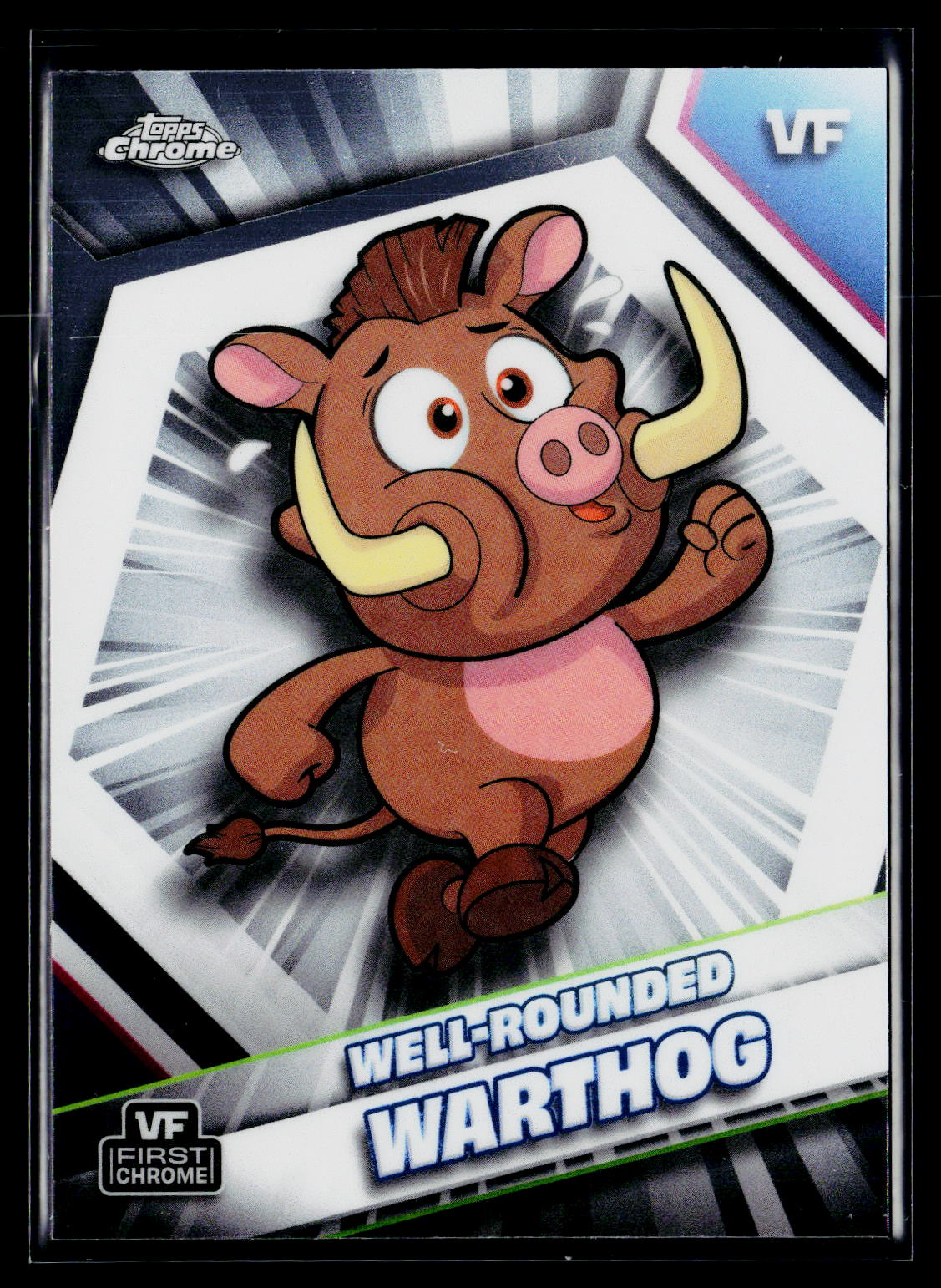 2026 Topps Chrome VeeFriends #189 Well-Rounded Warthog