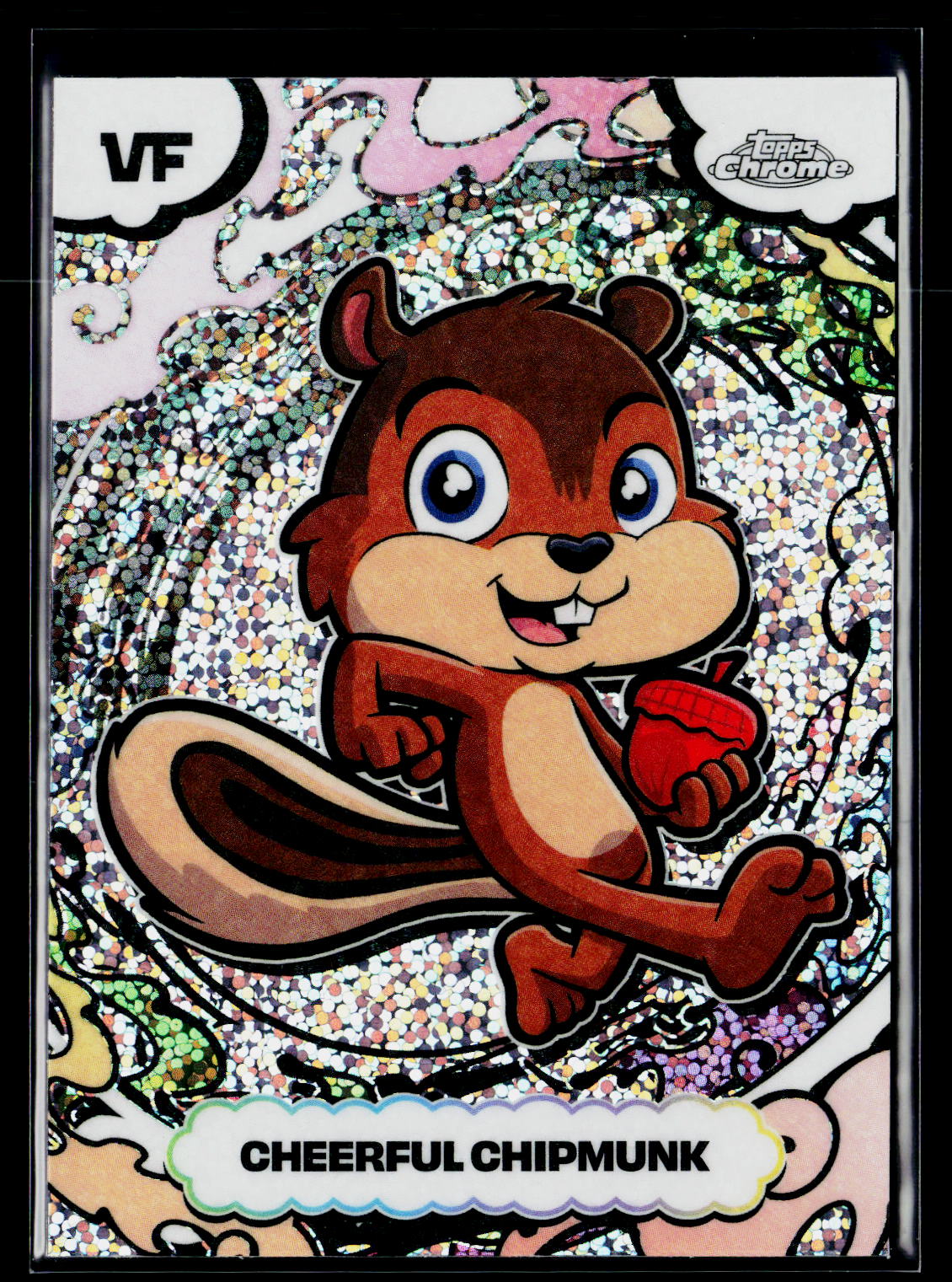 2026 Topps Chrome VeeFriends #SSA-25 Cheerful Chipmunk Manga Speckle