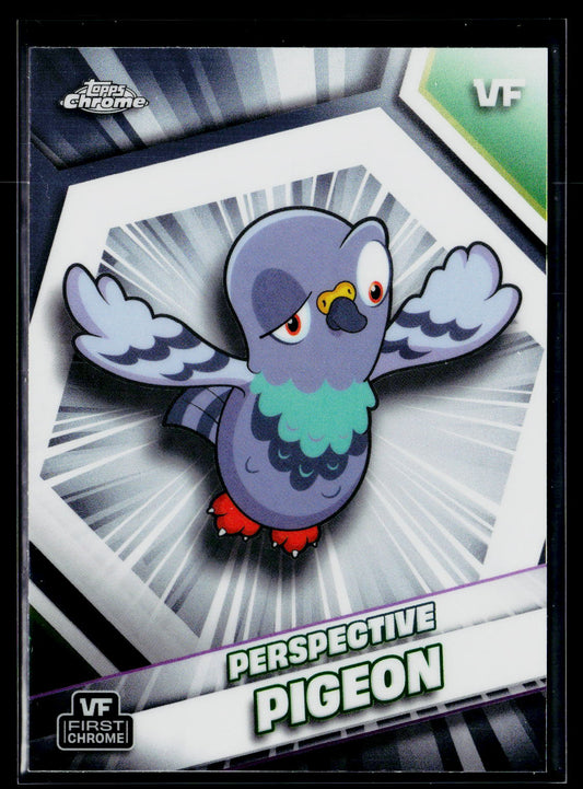 2026 Topps Chrome VeeFriends #136 Perspective Pigeon