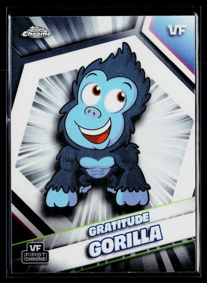 2026 Topps Chrome VeeFriends #89 Gratitude Gorilla