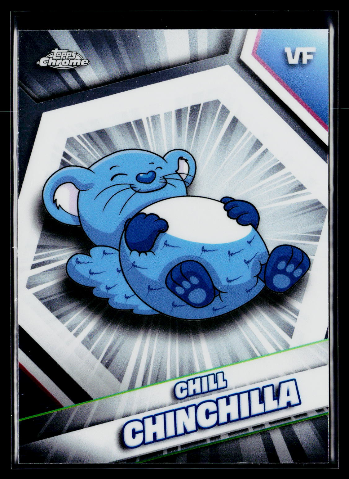 2026 Topps Chrome VeeFriends #47 Chill Chinchilla