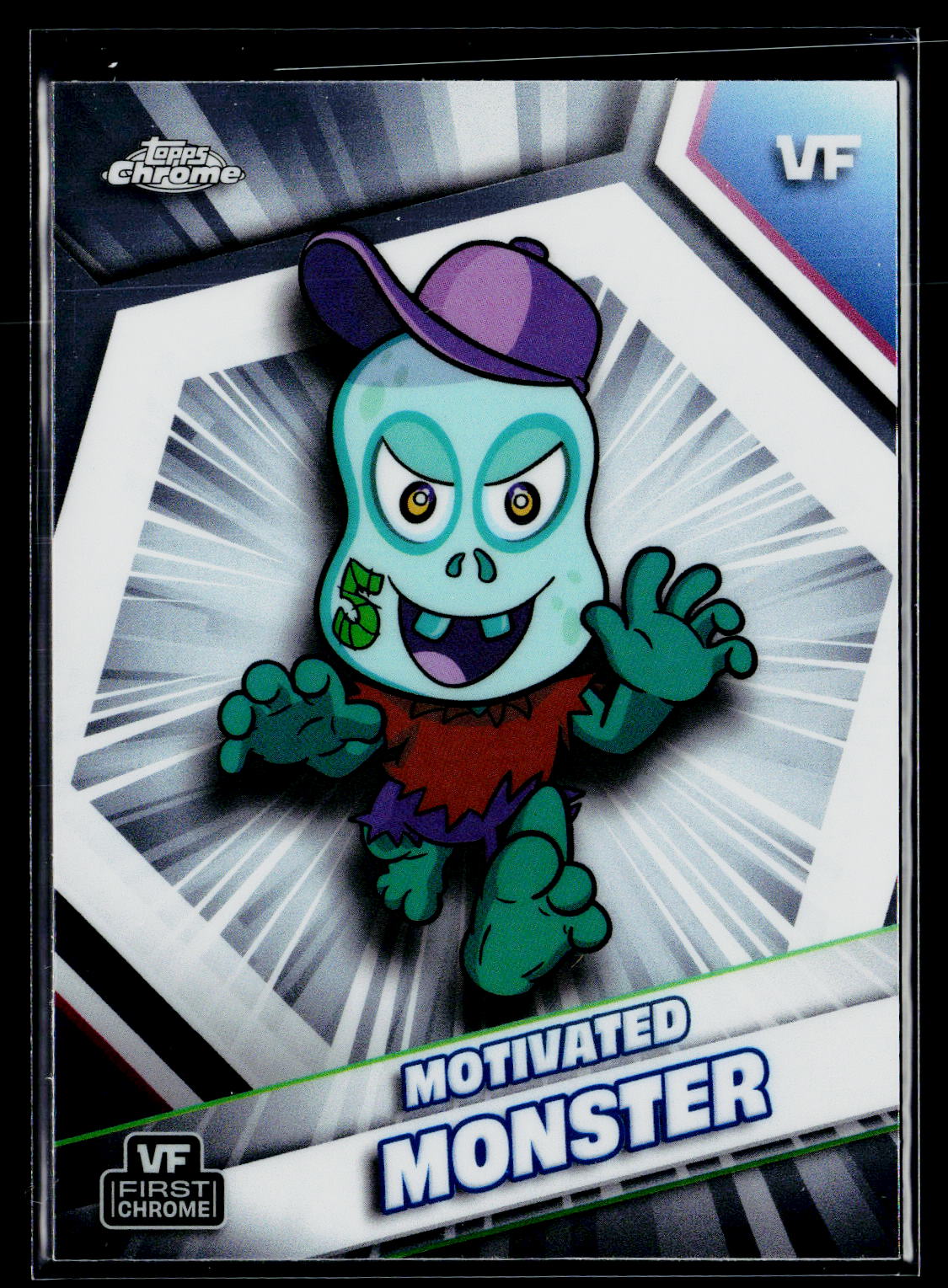 2026 Topps Chrome VeeFriends #5 Motivated Monster