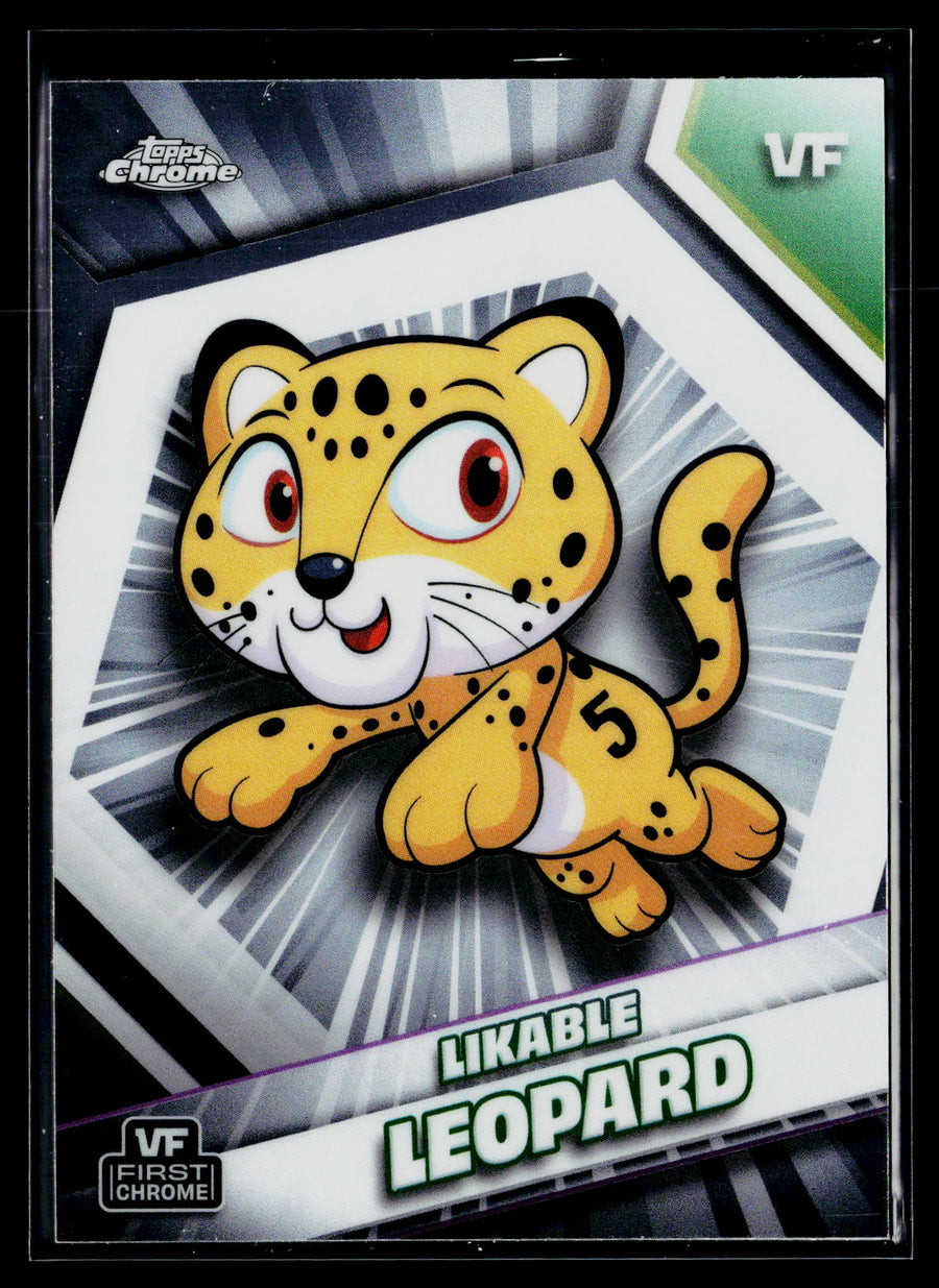 2026 Topps Chrome VeeFriends #112 Likable Leopard