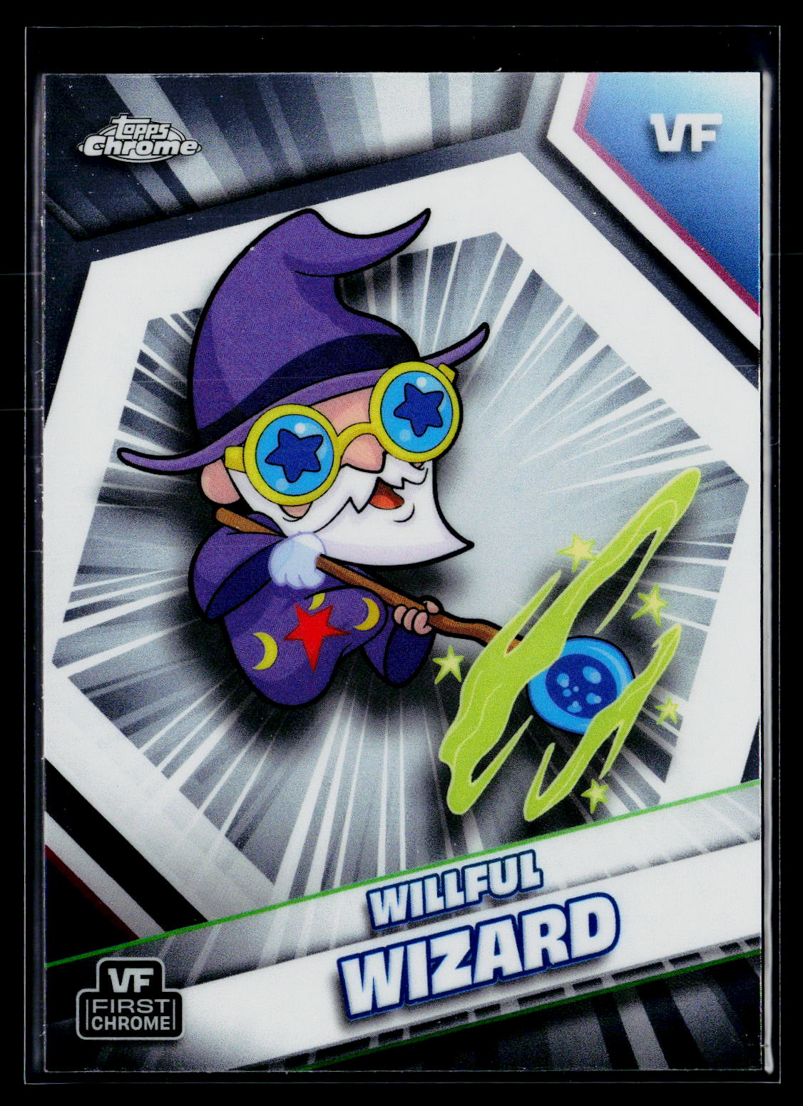2026 Topps Chrome VeeFriends #192 Willful Wizard